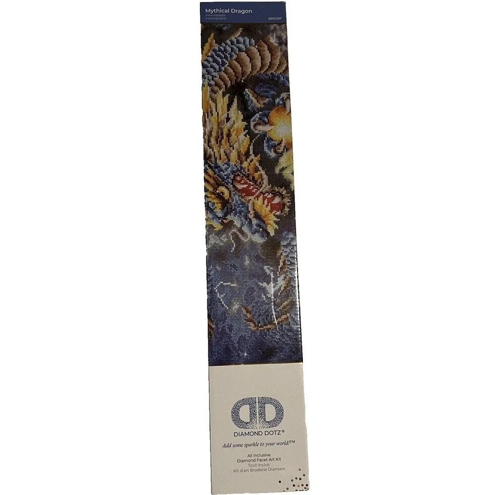 Diamond Dotz Complete‎ Diamond Facet Art Kit Mythical Dragon